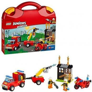 LEGO Juniors - Maletín de Patrulla de Bomberos