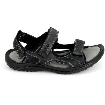 TBSCarway - sandalias de punta abierta Hombre , negro, 40
