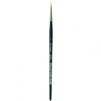 Da Vinci - Series 1570 - Pincel para línea de modelado - Verde,cepillo de fibra sintética - tamaño