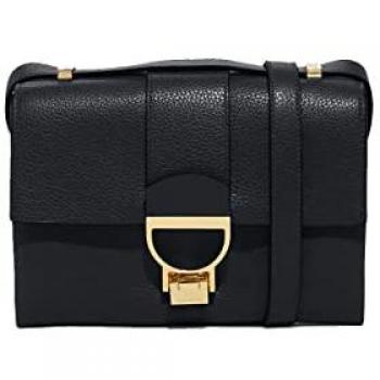 Coccinelle Chic Black Leather Shoulder Bag