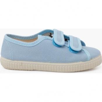 Zapatillas de lona Pisamonas con tiras adherentes