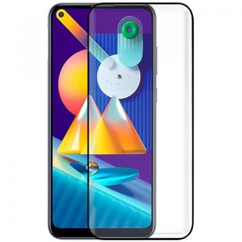 Protector Pantalla Cristal Templado para Samsung M115 Galaxy M11 / A11 (FULL 3D Negro)