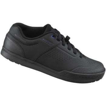 Zapatillas Shimano SD501M MTB Negro Hombre - Talla 47, diseño específico para mountain bike, suela rígida para mejor transferencia de energía, cierre con cordones, parte superior de malla transpirable y refuerzos sintéticos