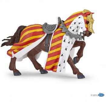 Papo Medieval Fantasy Tournament Horse Figurine - Black