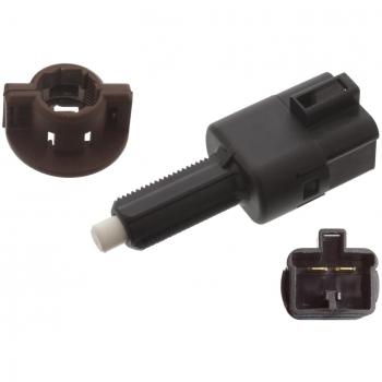Interruptor de luces de freno FEBI BILSTEIN 45952 con placa de presión para Toyota Aygo, Avensis II y Citroën C1, Peugeot 107