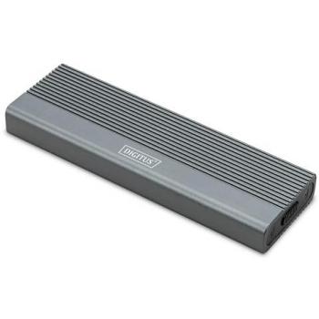 Caja externa USB 3.1 Tipo C para SSD M.2 NVMe 10 Gbps, aluminio, sin herramientas, compatible con M.2 2230/2242/2260/2280
