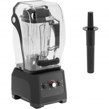 Batidora de vaso silenciosa con cubierta antirruido - 1680 W - 2,5 L - función pulso - 24,500 rpm - Royal Catering