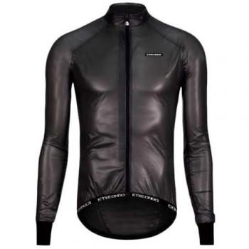 Chaqueta fina impermeable Etxeondo Busti Negro - M