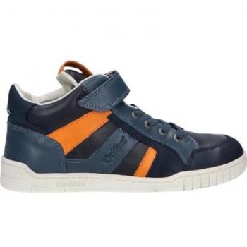 Zapatillas Deportivas para Niña y Niño KICKERS Wincky CDT 102 Marino Gris Naranja