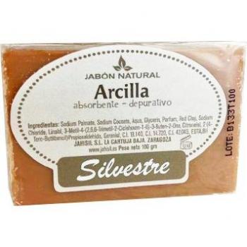Jabón de Arcilla Natural Silvestre de 100 gramos - Limpieza Profunda y Purificante