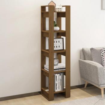 Estantería/divisor de espacios madera maciza pino 41x35x160 cm Natural, Blanco, Gris y más - Mueble Almacenaje Estantería para Oficina, Estudio, Sala de Estar, Dormitorio Estanter