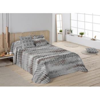 Colcha boutí Naturals - Estampado Geométrico - Tejido Microfibra 100% Poliéster - Relleno Extra Suave - Fabricado en España