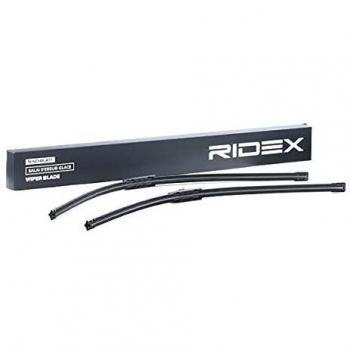 Escobilla Limpiaparabrisas RIDEX 298W0209 Kit de 2 con Spoiler Delante, Sin Marco, Longitudes: 550mm y 450mm, Compatible con MERCEDES-BENZ, O