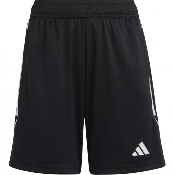 Pantalones de fútbol Adidas Tiro 23 Infantil, Pantalón Corto Adidas Tiro 23 League para niños en color negro