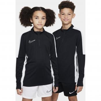 Camiseta de fútbol de entrenamiento para niños Nike Dri-FIT Academy23 - Negro (L)