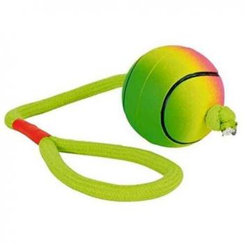 TRIXIE Set de Pelotas Neón, Caucho suave, ø7 cm, Flotante, Perro