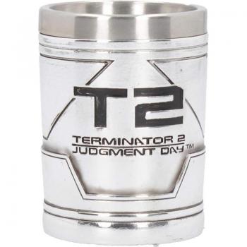Taza Nemesis Now Terminator 2 Día del Juicio con diseño de Terminator, capacidad de 300 ml, fabricada en cerámica, apta para lavavajillas y microondas