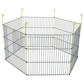 Zolux Hexagonal Parque Metal Exterior para roedores Gris 120 x 120 x 61 cm