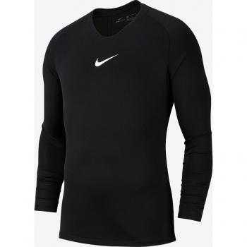 Camiseta de Manga Larga Dri-Fit Nike Park Primera Capa Infantil Unisex Negra
