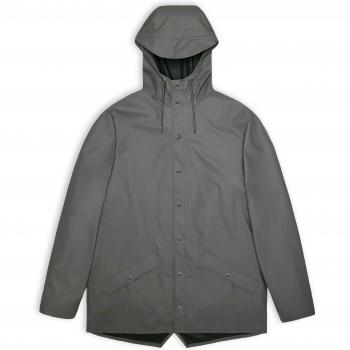 Rains Unisex Jacket - Grey - Size XS