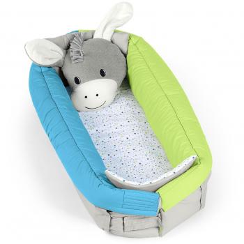 Sterntaler Acogedor Nido Erik para bebé, Edad: 0-36 Meses, 130 x 100 cm, Multicolor