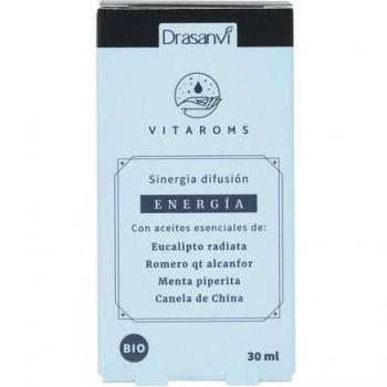 Aceite Esencial Sinergia Difusión Energía Bio 30ml con Certificación Ecocert