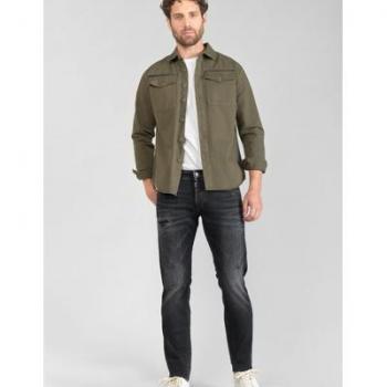 Pantalón Vaquero LE TEMPS DES CERISES CANTINI Negro Slim Fit