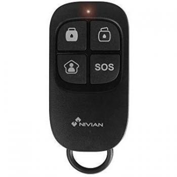 Nivian mando de control remoto inalámbrico compatible con alarma Nivian – Múltiples funciones de gestión del sistema de alarma