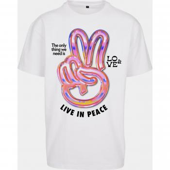 Mister Tee Unisex Live in Peace Oversize T-Shirt
