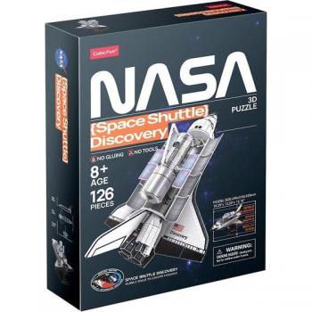 Puzzle 3D Transbordador Espacial Discovery NASA - Maqueta para Construir, Ideal para Adultos y Niños a Partir de 8 Años