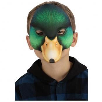 Máscara de Pato con elástico infantil de Smiffy's, ideal para disfraces y juegos divertidos