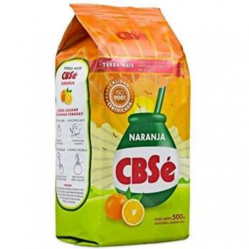 CBSe Yerba Mate, Naranja, 500 Gramo