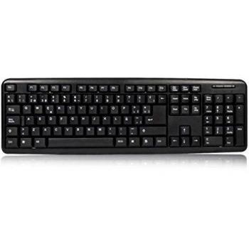 Primux Tech PK1 - Teclado con USB, negro