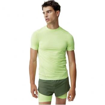 Born Living Yoga - Camiseta de hombre Chad Lime