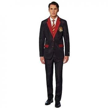 Men's Gryffindor Costume Suit by Suitmeister - Black, Red, and Yellow