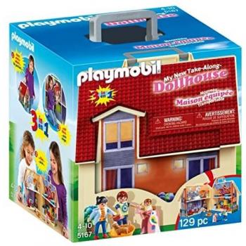 PLAYMOBIL Dollhouse Casa de Muñecas Maletín, A partir de 4 años, Multicolor, Miscelanea