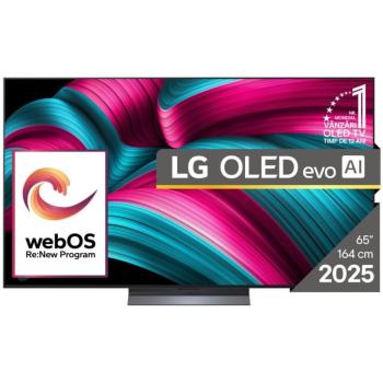 Televisor LG OLED evo AI 65 4K Ultra HD Smart TV WiFi Negro