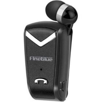 Auriculares inalámbricos Fineblue F-V2 con Bluetooth, clip telescópico retráctil para coche y deportes, ideales para negocios