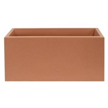 Jardinera RODR-I 60 Blanco de Polietileno | Fácil Limpieza | Resistente a Impactos | Interior y Exterior | 100% Reciclable | Ligera | Capacidad 10L
