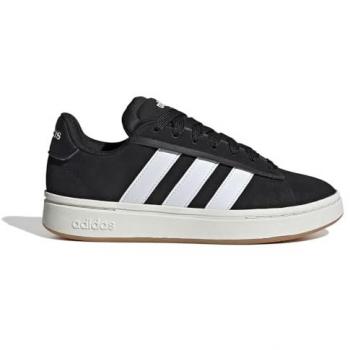 Zapatillas Adidas Grand Court Alpha Mujer Negro/Blanco/Cremoso EU 40 2/3, Diseño Inspirado en Campus 00, Materiales de Cuero y Textil