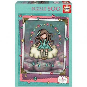 Educa Borras - Serie Santoro Gorjuss, Puzzle 500 piezas April's showers