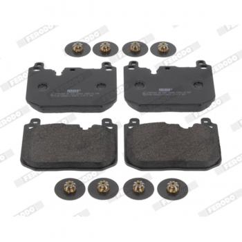 Pastillas de frenos FERODO FDB5112 - Eje Delantero, alta calidad, diseño optimizado para rendimiento y durabilidad, compatible con diversos modelos de vehículos