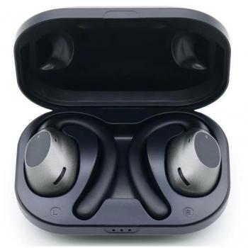 Auriculares Inalámbricos Nilox NXTWRUNBEATOR Bluetooth Negro Plata con función de llamadas y música, diseño in-ear