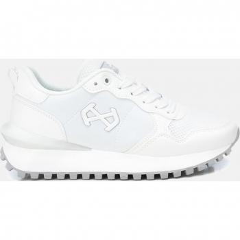 Zapatilla Xti Mujer 141399 - Zapatillas deportivas blancas con cordones y suela de goma