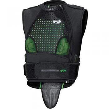 Held 9481-00_18_S Protector Waistcoat, Black/Green