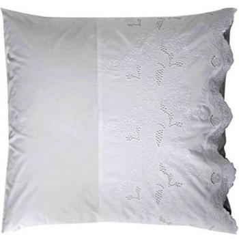 Anne Solene ASLNUMETB11 001006 de número 3-Funda de almohada algodón, 65 x 65 cm, color blanco