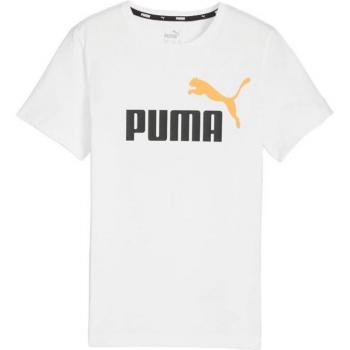 Camiseta de Manga Corta Infantil Puma Essentials+ 2 Col Blanco
