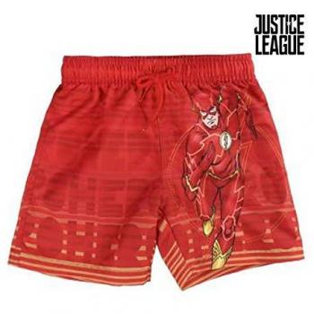 Bañador bermuda de Flash de La Liga de la Justicia 4/5 años