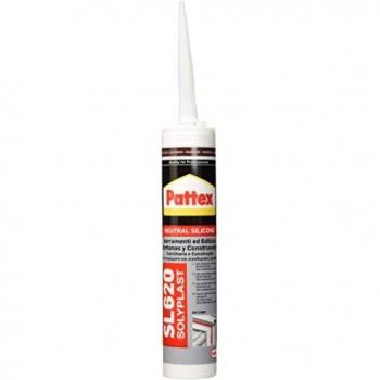 Pattex 1536097 SL 620/ral 8014 serramenti y obra, 300 ml, marrón