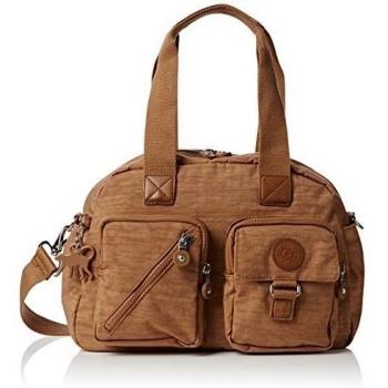 Kipling Defea Bp - Bolso al hombro para mujer Marrón Brown